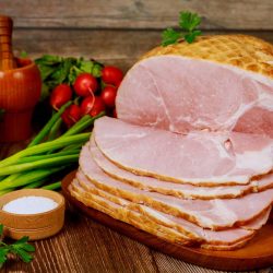 Unsliced Cooked Breaded Ham