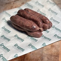 x6 Homemade Pork and Black Pudding Sausages